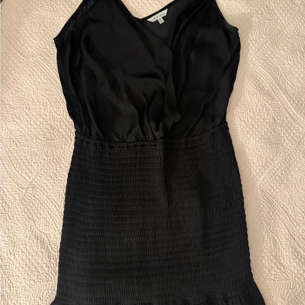 Naked Zebra Black Mini Dress